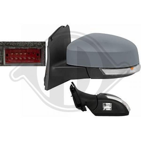 Ford Focus IV Lim./Kombi (CB8) 11-14 - Lusterko zewnętrzne