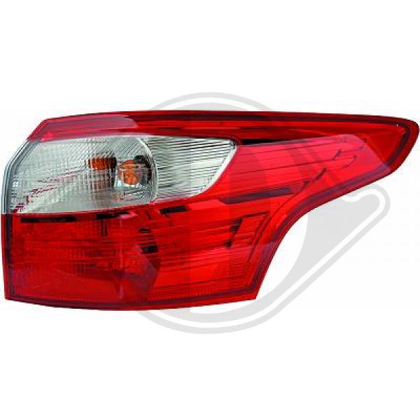 Ford Focus IV Lim./Kombi (CB8) 11-14 - Lampa tylna zespolona