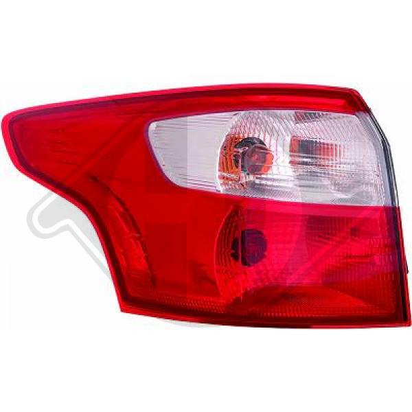 Ford Focus IV Lim./Kombi (CB8) 11-14 - Lampa tylna zespolona