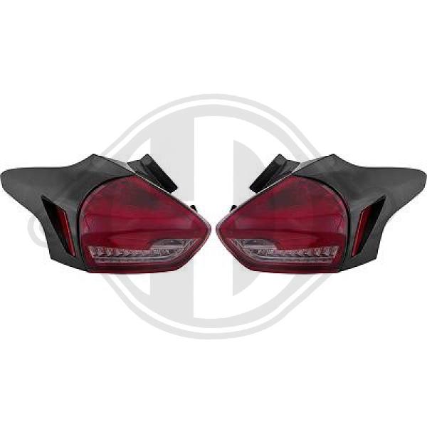 Ford Focus V Lim./Kombi (CB8) 15-18 - Zestaw lampy tylnej