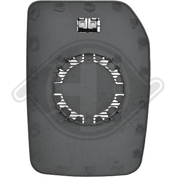 Ford Transit 00-06 - Szkło lusterka lusterko zewnętrzne