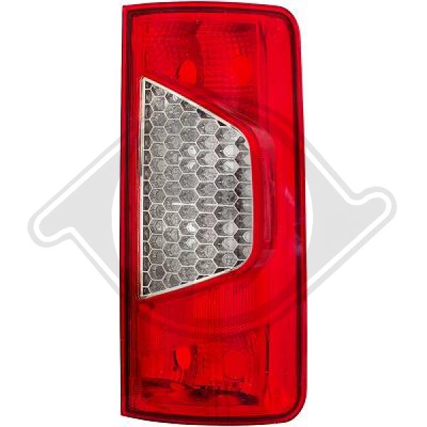 Ford Transit Connect 10-13 - Lampa tylna zespolona