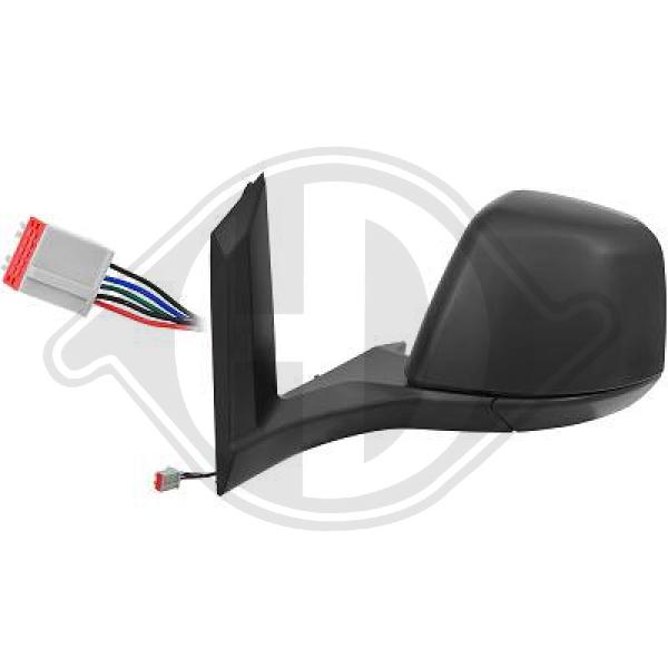 Ford Transit Connect 13->> - Lusterko zewnętrzne