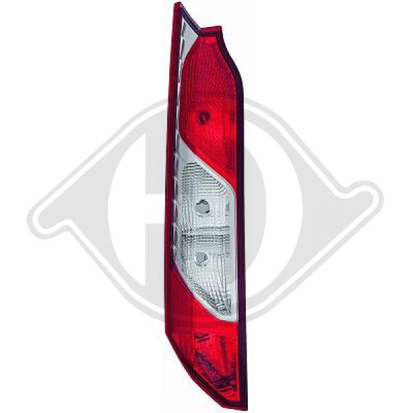 Ford Transit Connect 13->> - Lampa tylna zespolona