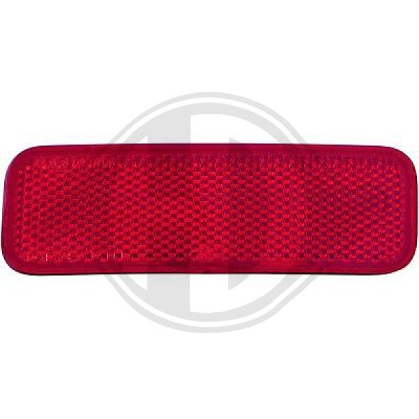 Ford Transit Connect 13->> - Światło odblaskowe tylne