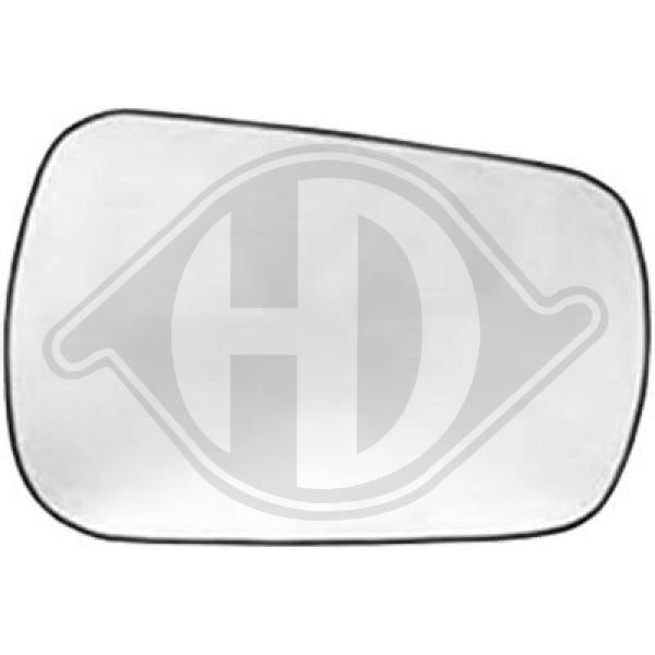 Ford Transit Tourneo Custom 12-18 - Szkło lusterka lusterko zewnętrzne