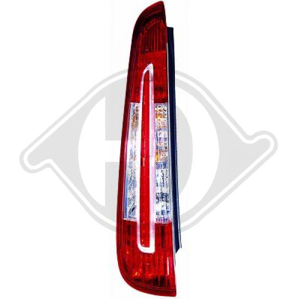 Ford C-Max 07-10 - Lampa tylna zespolona
