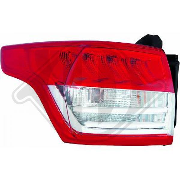 Ford Kuga 13-16 - Lampa tylna zespolona