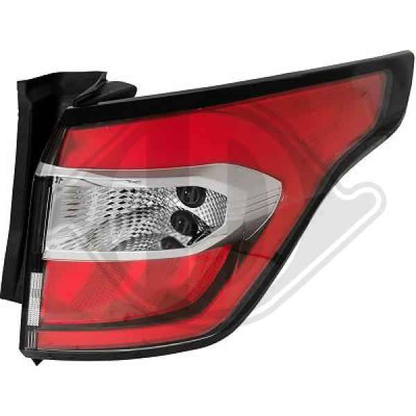 Ford Kuga 16-19 - Lampa tylna zespolona