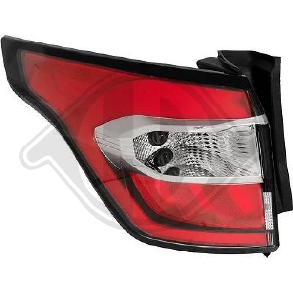 Ford Kuga 16-19 - Lampa tylna zespolona