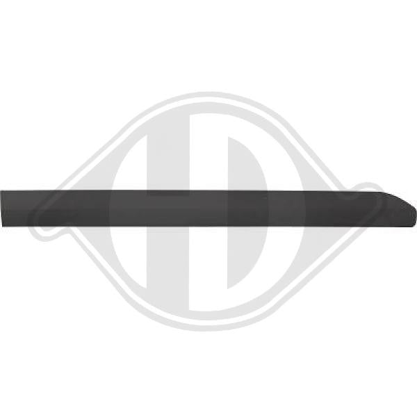 Ford Transit Courier 14->> - Listwa ozdobna / ochronna drzwi