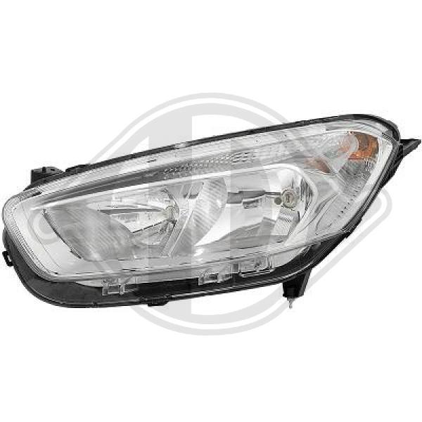 Ford Transit Courier 14->> - Uchwyt zderzak