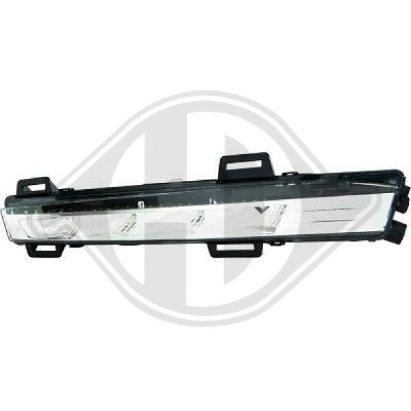 Ford S-Max 10-14 - światła do jazdy w dzień