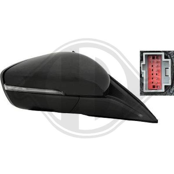 Ford Focus Lim./Kombi 18->> - Lusterko zewnętrzne