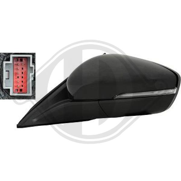 Ford Focus Lim./Kombi 18->> - Lusterko zewnętrzne