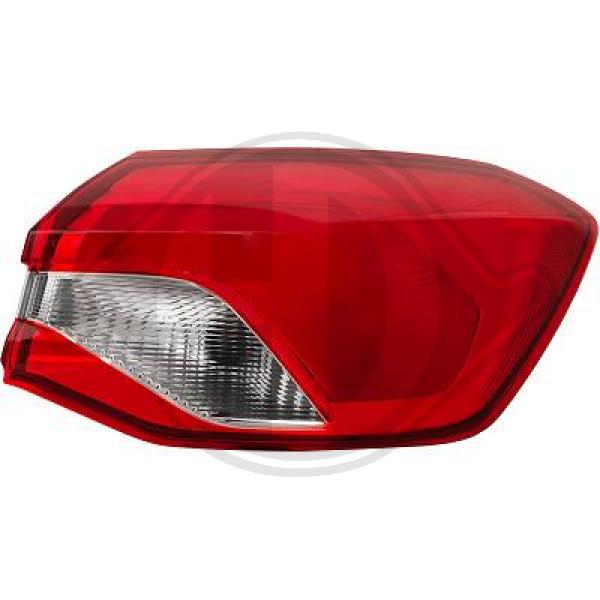 Ford Focus Lim./Kombi 18->> - Lampa tylna zespolona