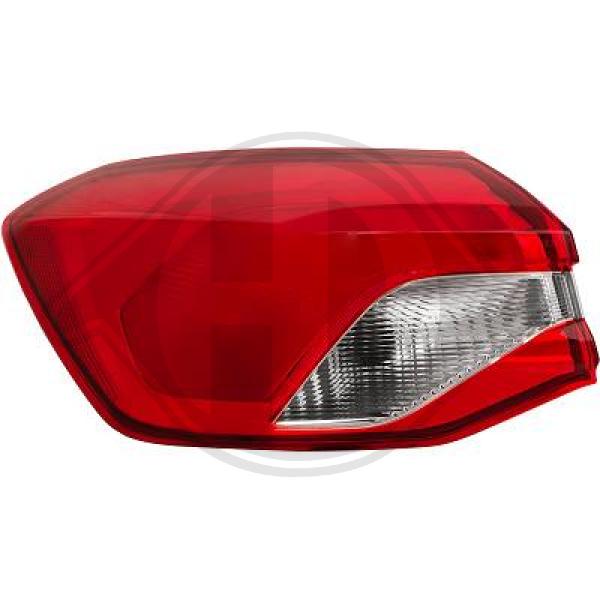 Ford Focus Lim./Kombi 18->> - Lampa tylna zespolona