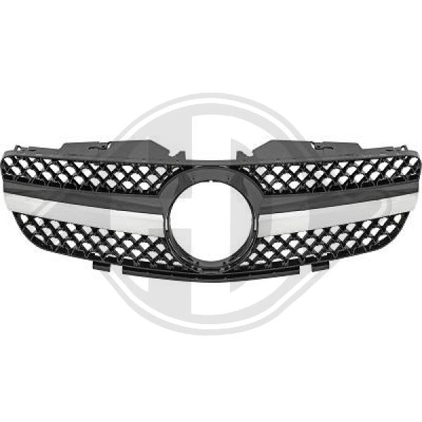 Mercedes SL R230 01-12 - Kratka chłodnicy (grill)