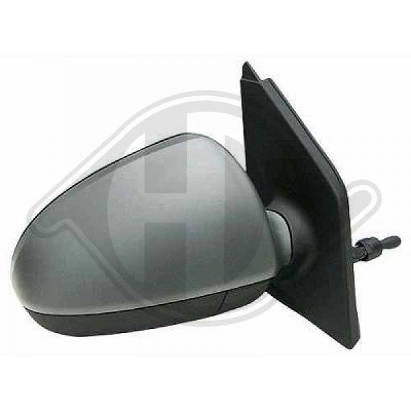 Mercedes Smart Coupe/Cabrio 07-14 - Lusterko zewnętrzne