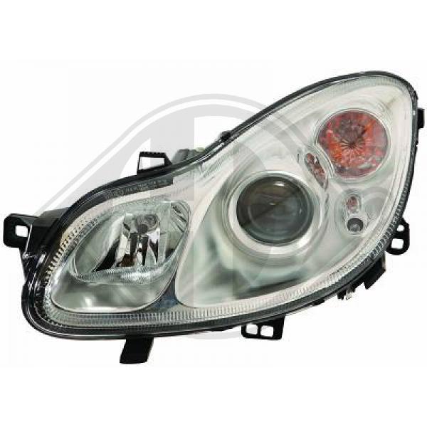 Mercedes Smart Coupe/Cabrio 07-14 - Reflektor