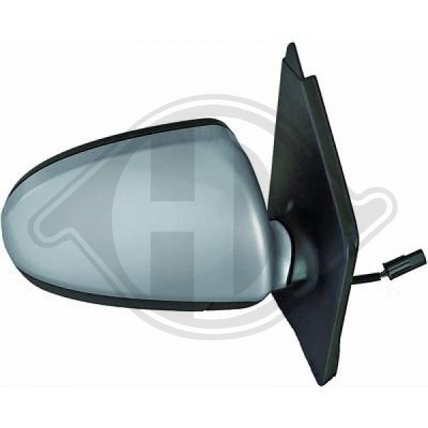 Mercedes Smart Coupe/Cabrio 07-14 - Lusterko zewnętrzne