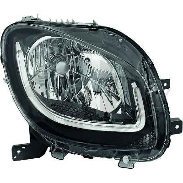 Mercedes Smart For Two 14->> - Reflektor