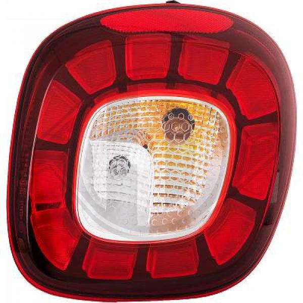 Mercedes Smart For Four 14->> - Lampa tylna zespolona