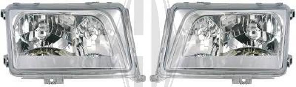 Mercedes 200-320E(W124) 93-95 - Zestaw reflektora głównego