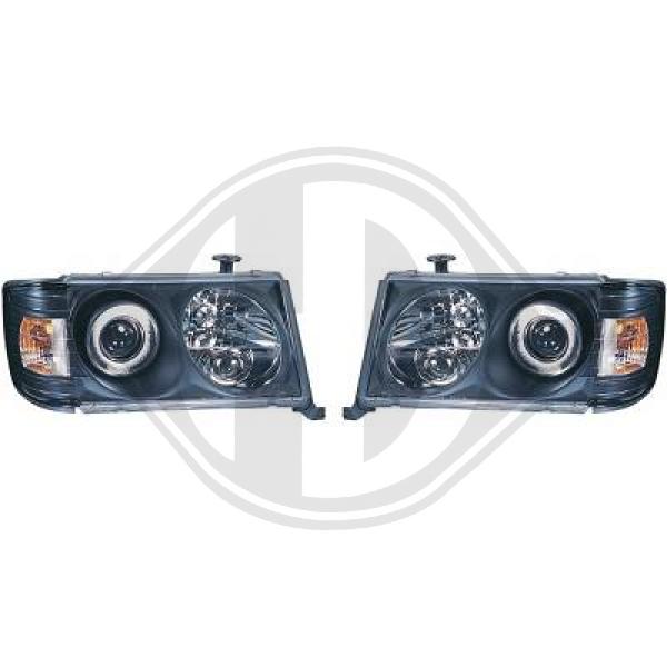 Mercedes 200-300E(W124) 84-97 - Zestaw reflektora głównego