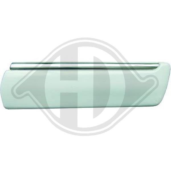 Mercedes E-Kl.(W210) 95-99 - Listwa ozdobna / ochronna błotnik