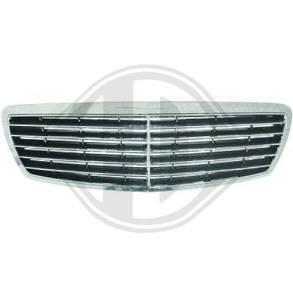 Mercedes E-Kl.E220-500 W211 02-06 - Kratka chłodnicy (grill)