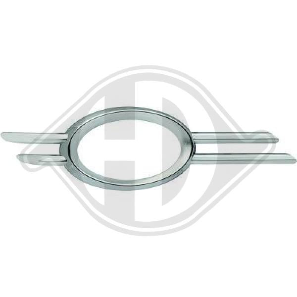 Mercedes E-Kl.E220-500 W211 06-09 - Listwa ozdobna / ochronna zderzak