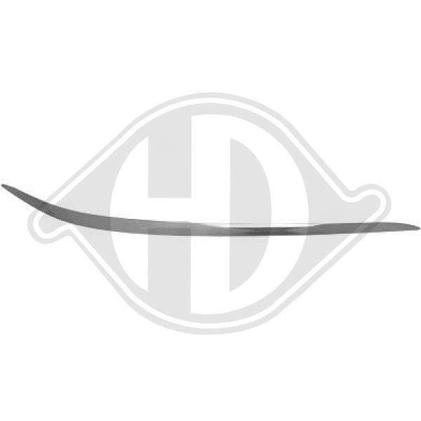 Mercedes E-Kl.E220-500 W211 06-09 - Listwa ozdobna / ochronna zderzak