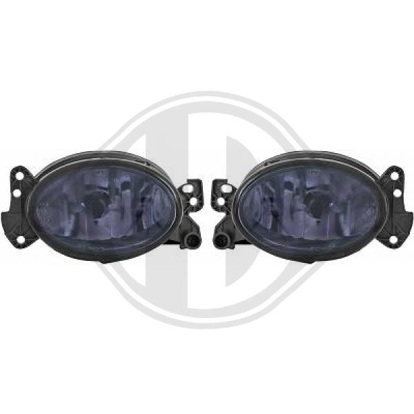 Mercedes C-Kl. W204 07-11 - Zestaw reflektora przeciwmgłowego