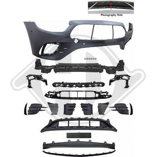 Mercedes E-Kl.E220-500 W213 16-6.2020 - Zderzak