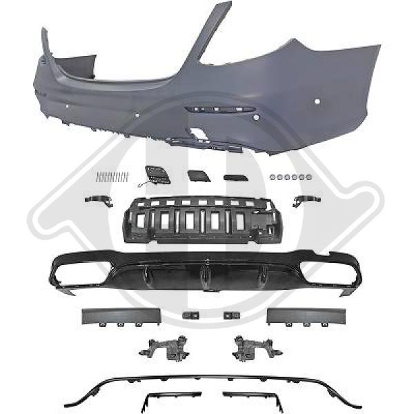 Mercedes E-Kl.E220-500 W213 16-6.2020 - Zderzak