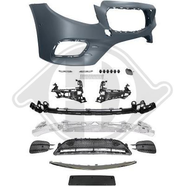 Mercedes E-Kl.E220-500 W213 16-6.2020 - Zderzak