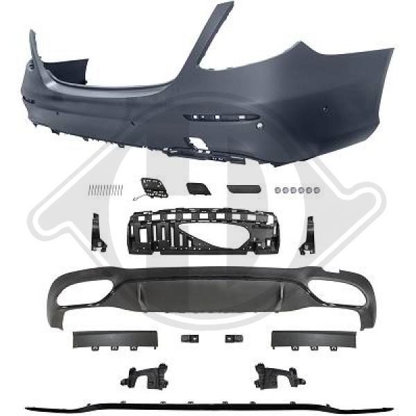 Mercedes E-Kl.E220-500 W213 16-6.2020 - Zderzak