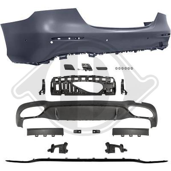 Mercedes E-Kl.E220-500 W213 20->> - Zderzak