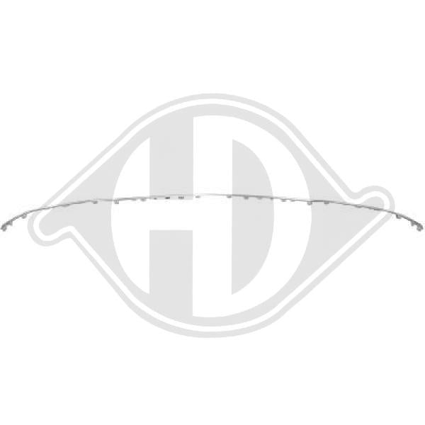 Mercedes E-Kl.E220-500 W213 20->> - Listwa ozdobna / ochronna zderzak