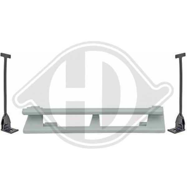 Mercedes 190E/D(W201) 82-93 - Klapa hak holujący