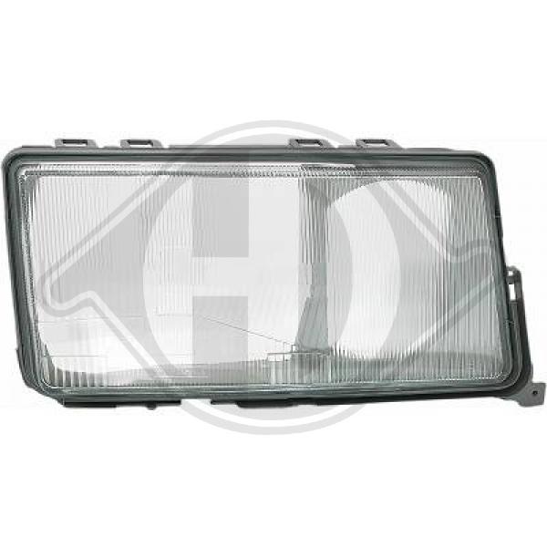 Mercedes 190E/D(W201) 82-93 - Szyba rozpraszająca reflektora reflektor