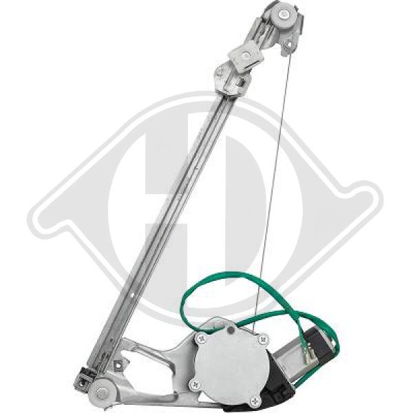 Mercedes 190E/D(W201) 82-93 - Podnośnik szyby