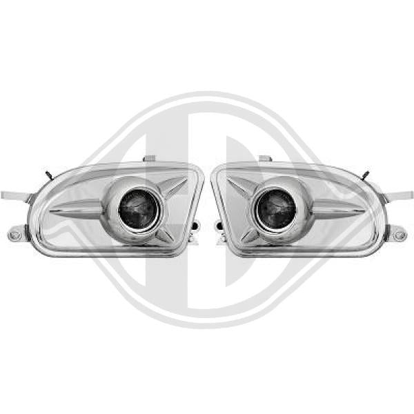 Mercedes CLK C208 97-02 - Zestaw reflektora przeciwmgłowego