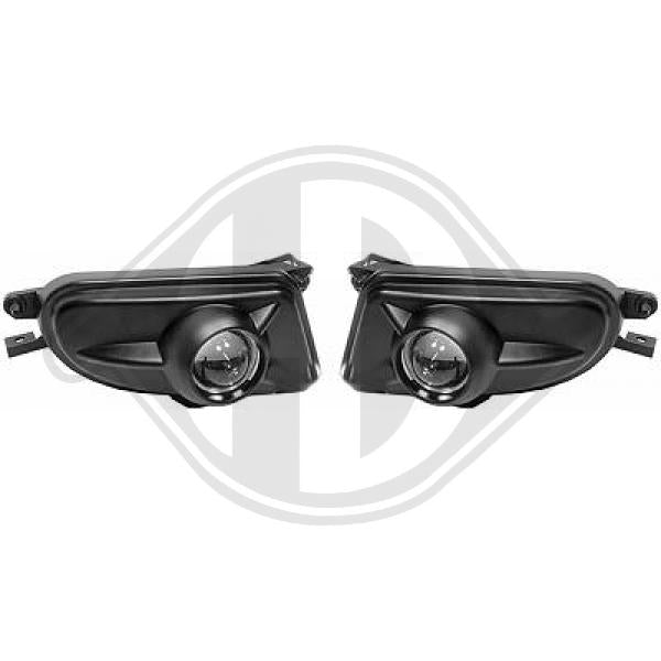 Mercedes SLK R170 96-04 - Zestaw reflektora przeciwmgłowego