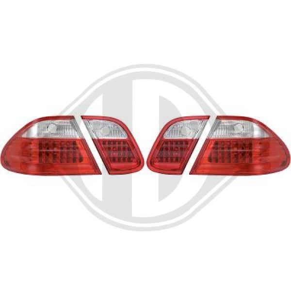 Mercedes CLK C208 97-02 - Zestaw lampy tylnej