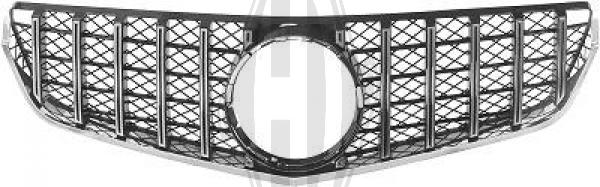 Mercedes E-Kl.Coupe/Cabrio C207 09-16 - Zestaw osłony chłodnicy