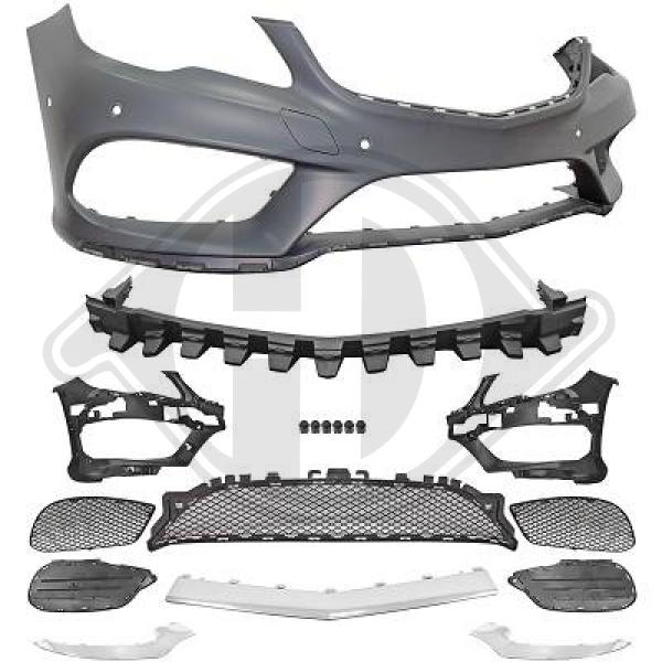 Mercedes E-Kl.Coupe/Cabrio C207 09-16 - Zderzak