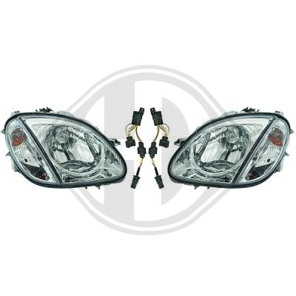 Mercedes SLK R170 96-04 - Zestaw reflektora głównego