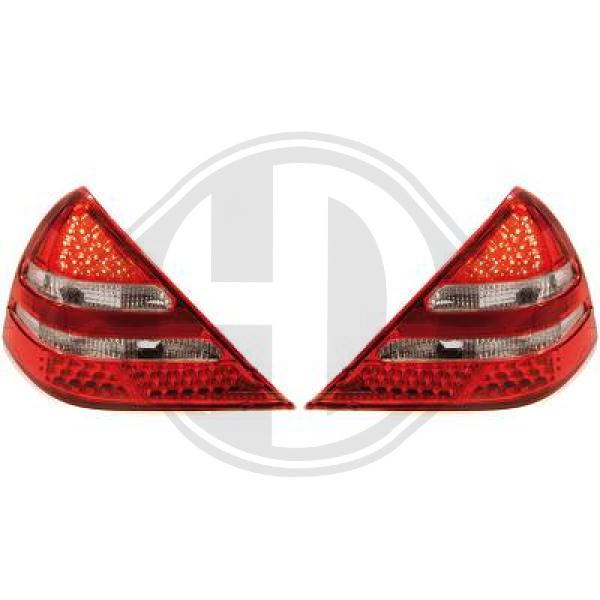 Mercedes SLK R170 96-04 - Zestaw lampy tylnej